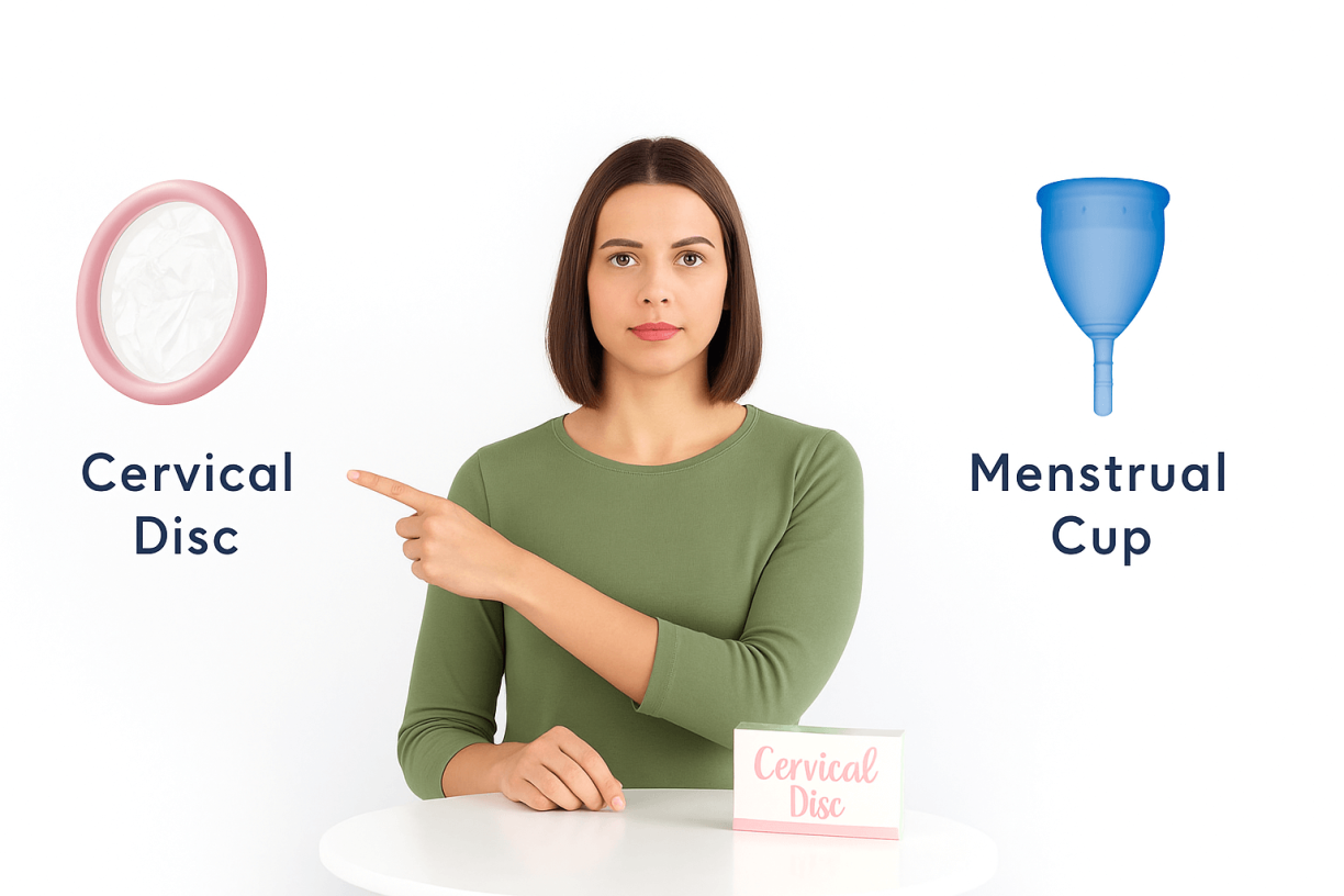 cervical discs vs menstrual cups